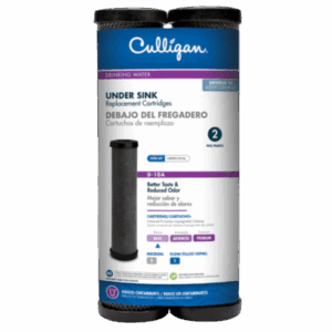 CULLIGAN FILTER CARTRIDGE U/SINK 5 MIC 2PK #D10A