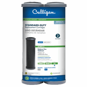 CULLIGAN FILTER CARTRIDGE 2PK 5 MIC SED