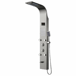 KENNEDY SHOWER PANEL D/STAINLESS STEEL BRONZE