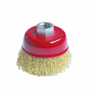 Brown USA Wire Cup Brush - 4" Crimped