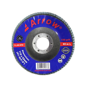 Arrow Disc Flap - 4.5" 120 Grit
