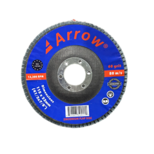 Arrow Disc Flap - 4.5" 60 Grit