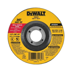 Dewalt Cutting Disc Metal - 4 1/2" x .045"