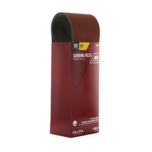 ACE Sanding Belt 3" X 21" 120 Grit - Fine