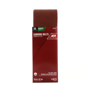 ACE Sanding Belt 3" X 21" 50 Grit - Coarse