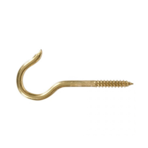 Hillman Screw Hook .207 X 35/8" Brass