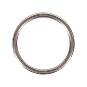 Hillman Welded Ring 4ga 1.5" Nickel Plated Steel