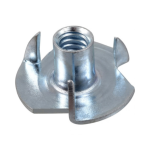 Hillman Tee Nut Pronged 6-32 Zinc Coarse Thread